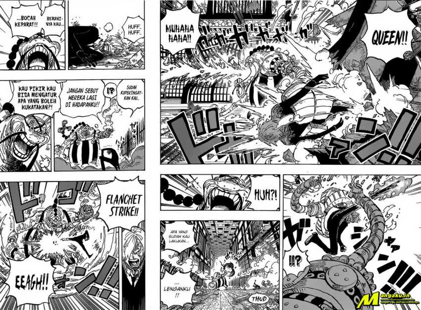 One Piece Chapter 1034 - halaman 7