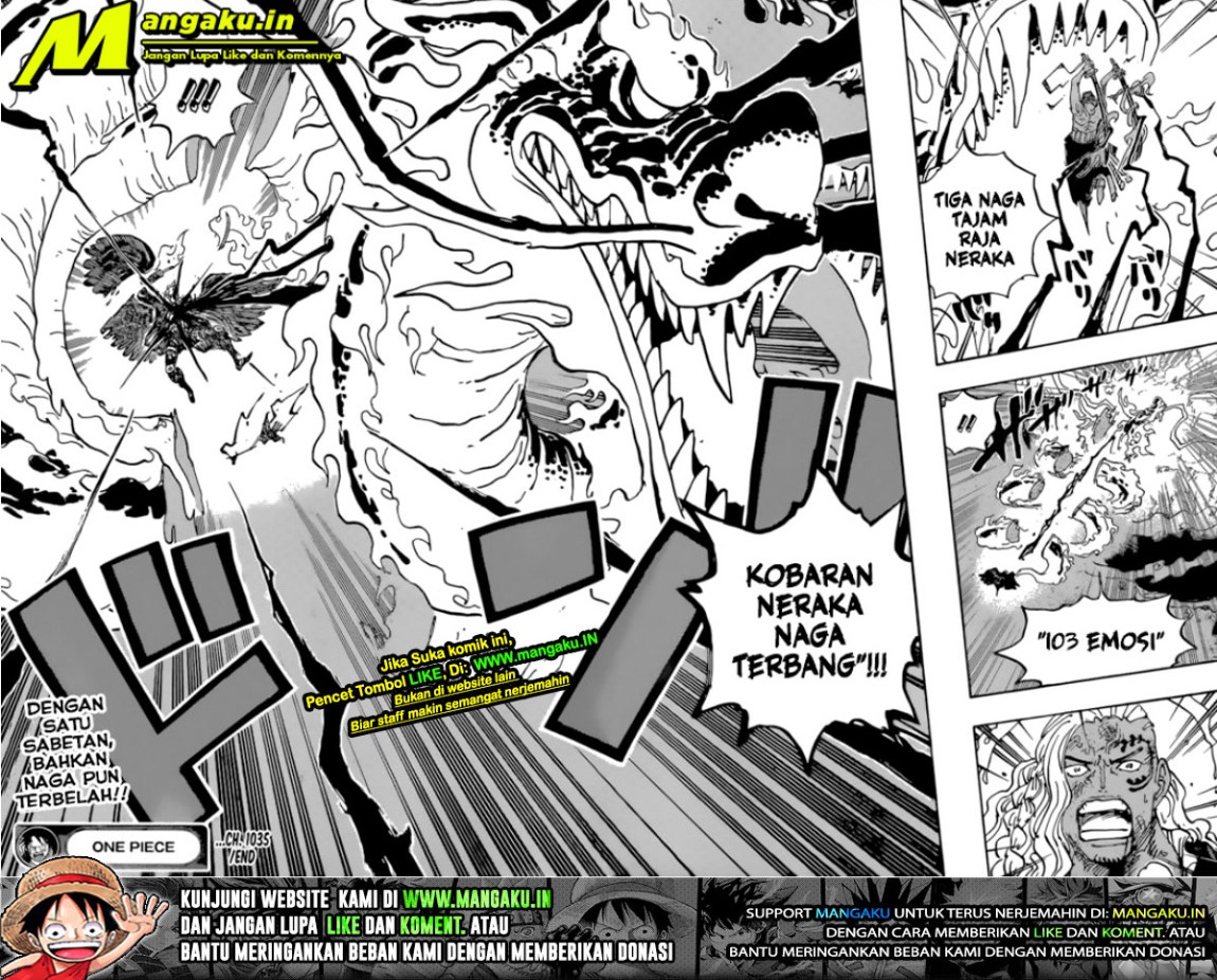 One Piece Chapter 1035 - halaman 10