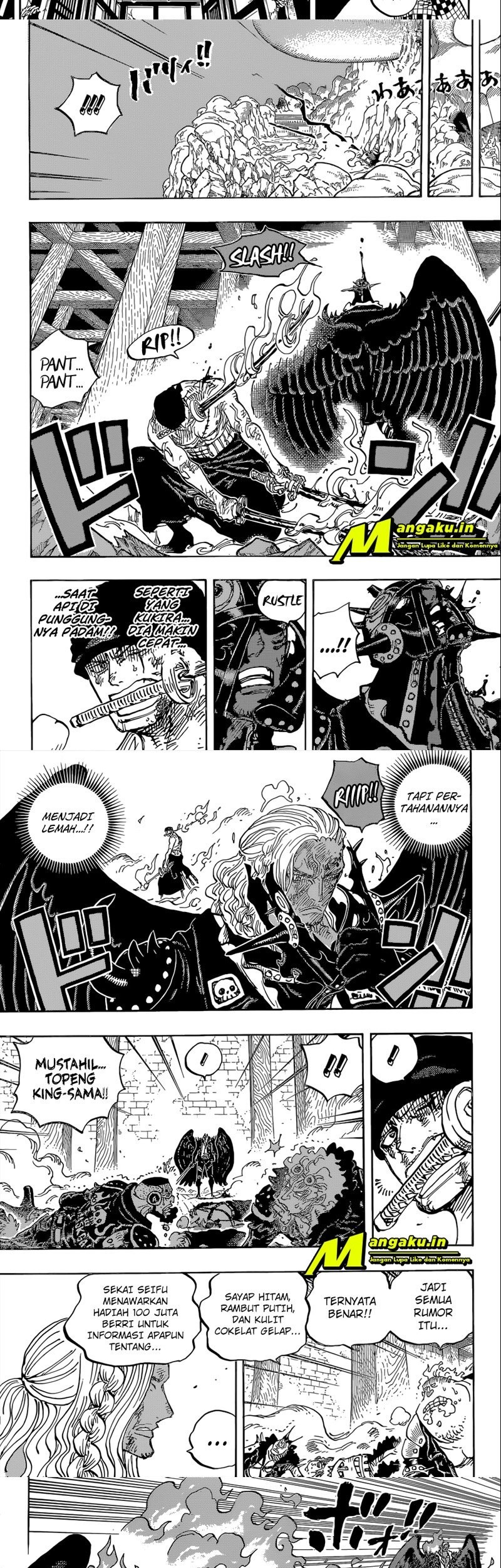 One Piece Chapter 1035 - halaman 3