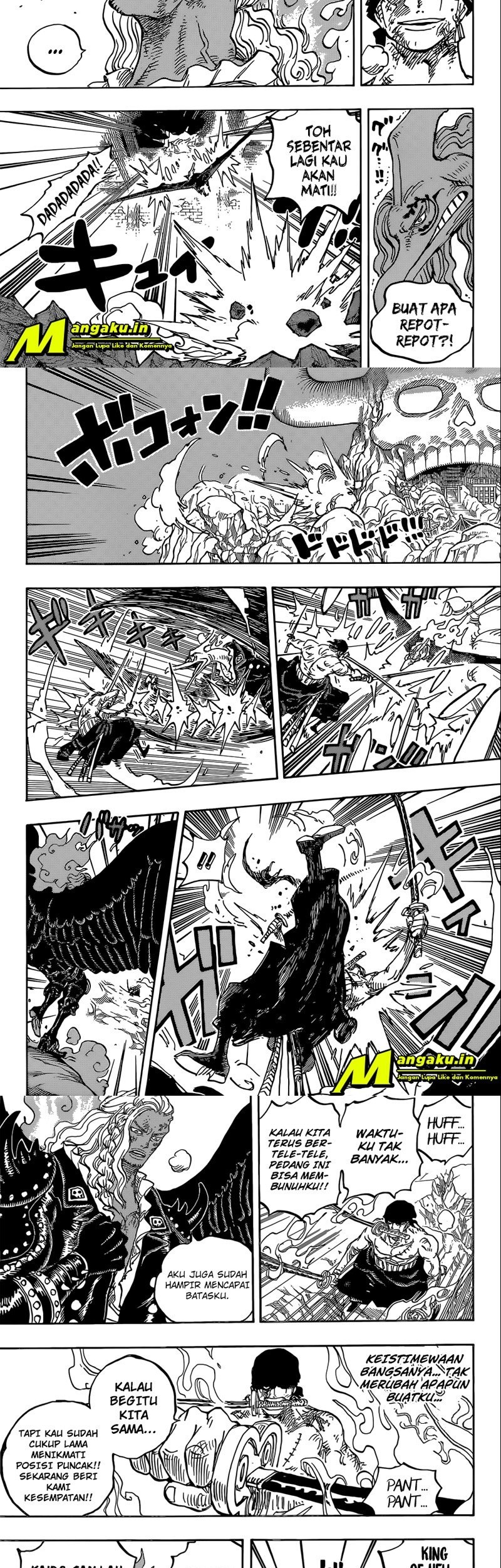 One Piece Chapter 1035 - halaman 5
