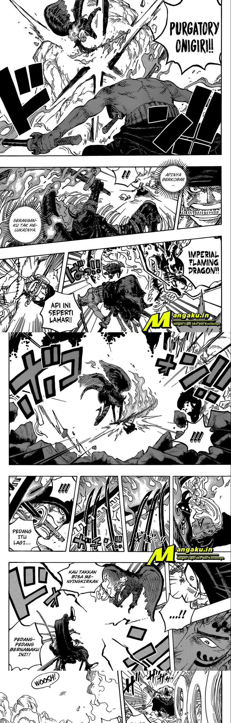 One Piece Chapter 1035 - halaman 7