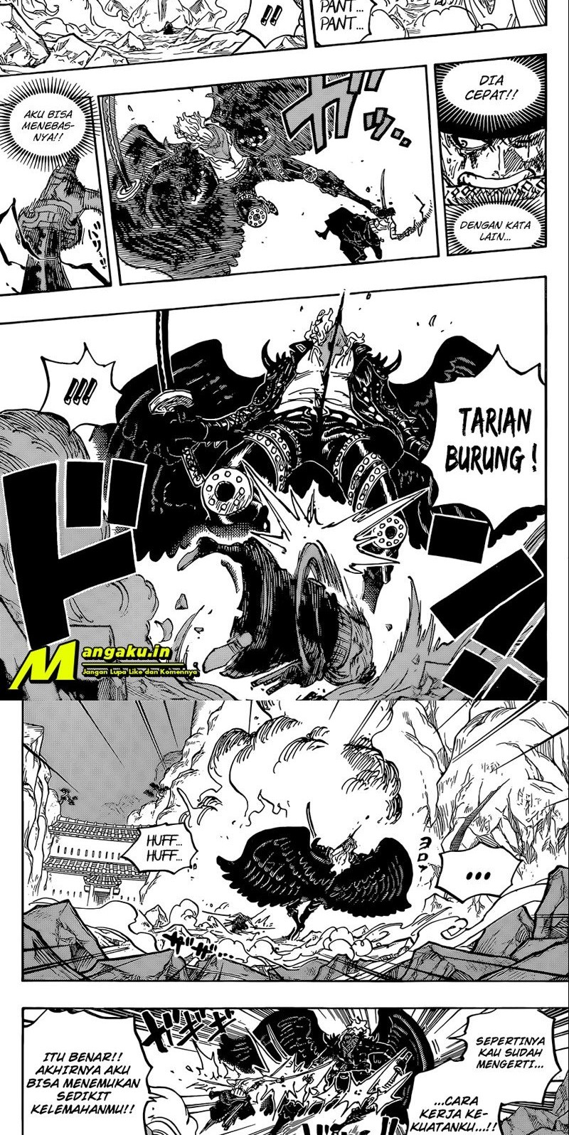 One Piece Chapter 1035 - halaman 8