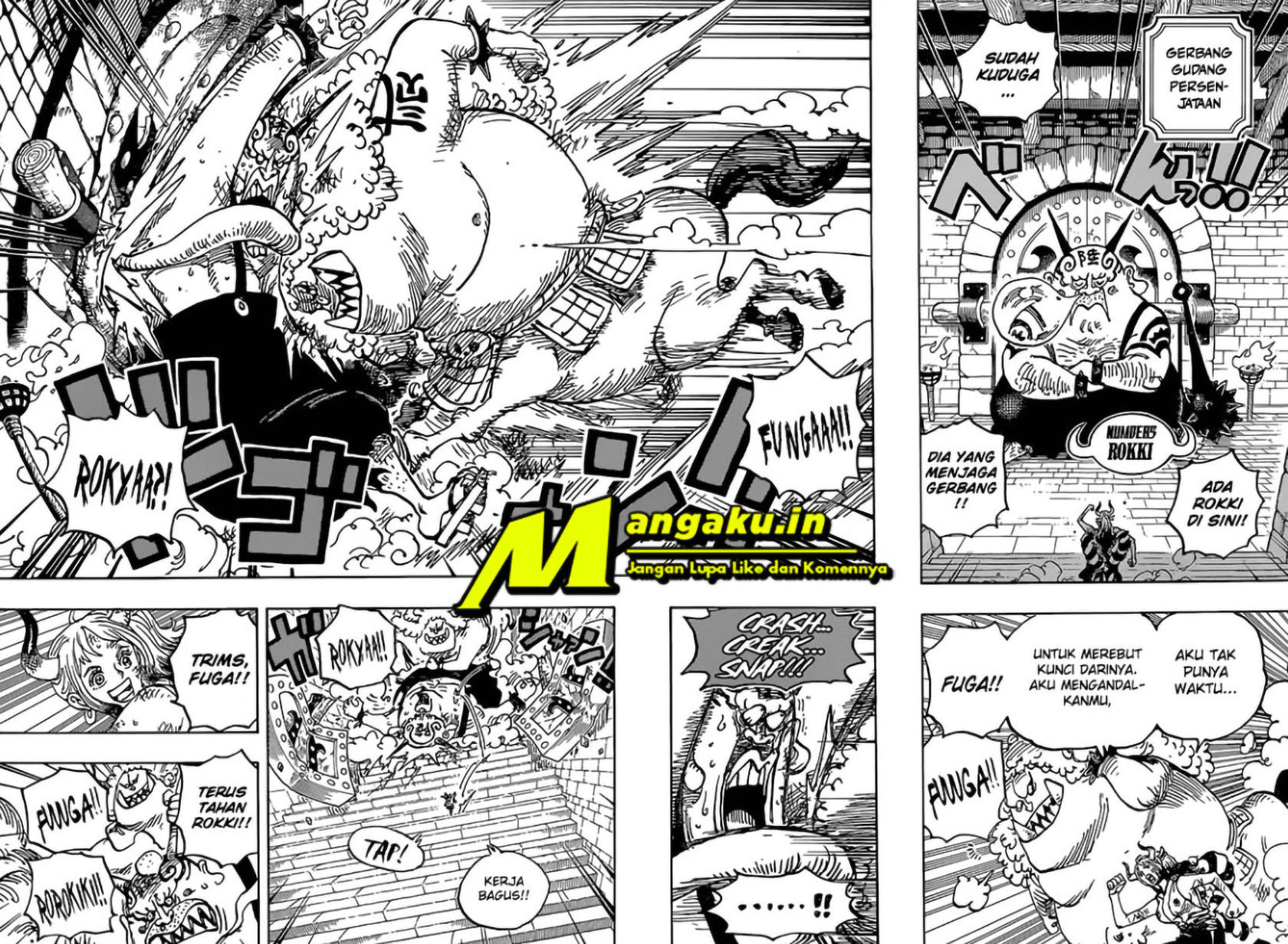 One Piece Chapter 1036 - halaman 10