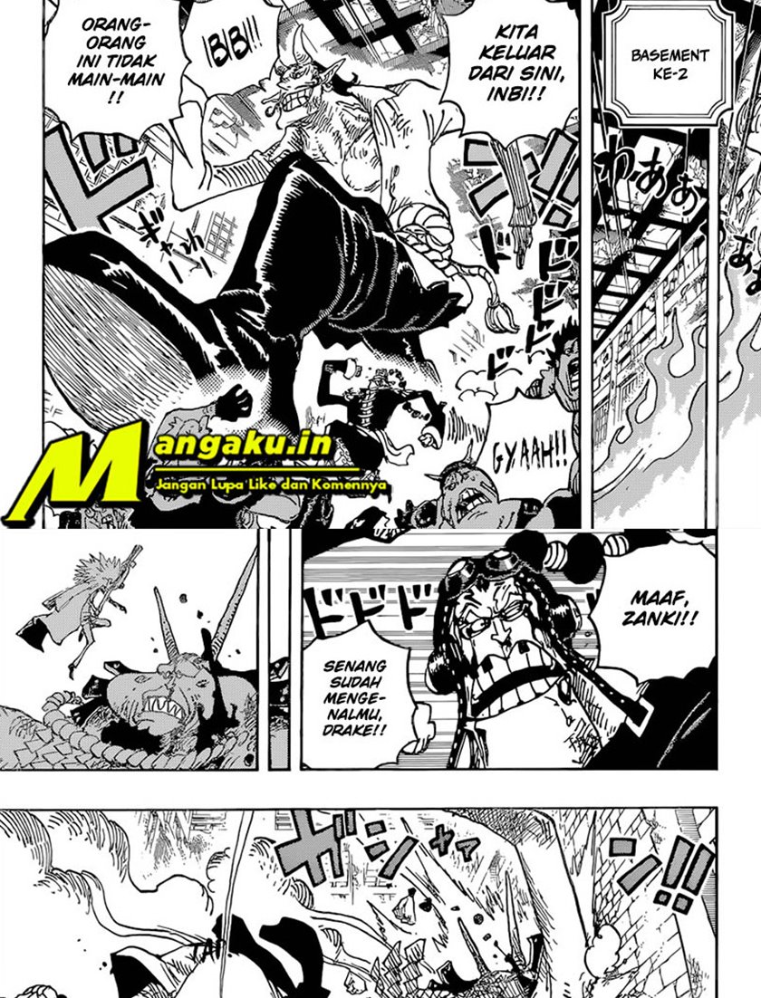 One Piece Chapter 1036 - halaman 16