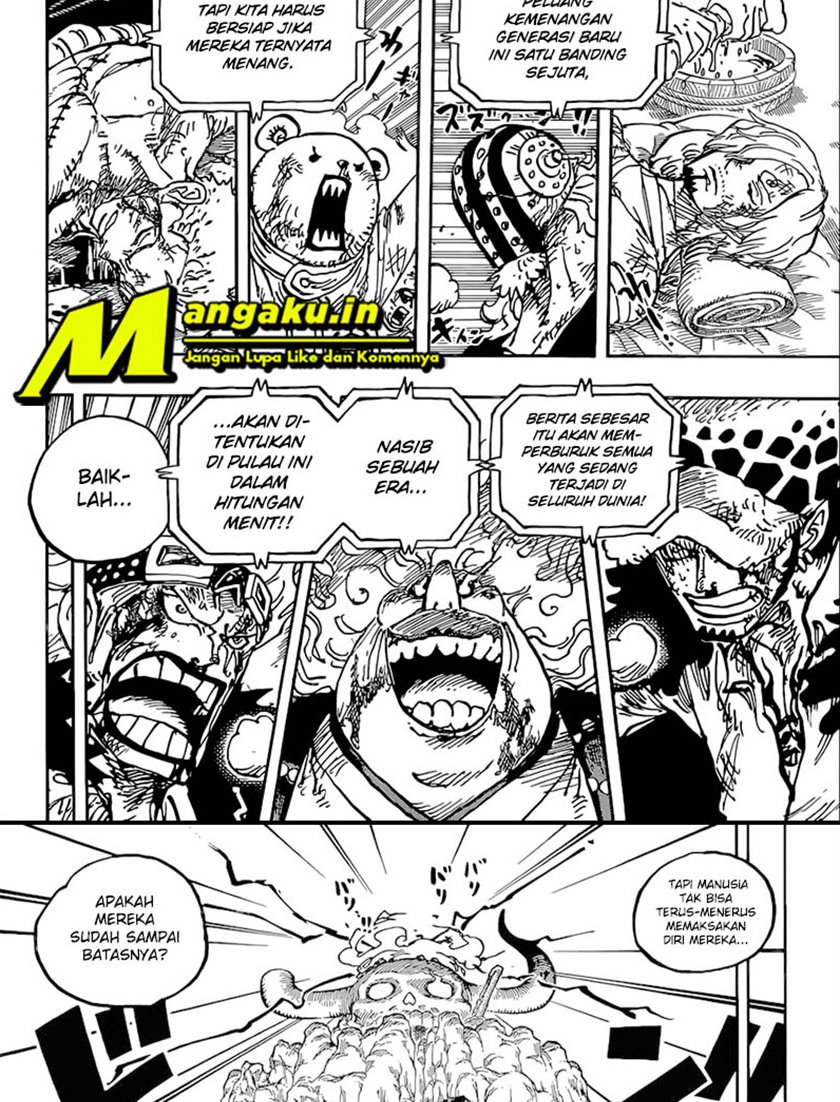 One Piece Chapter 1036 - halaman 18