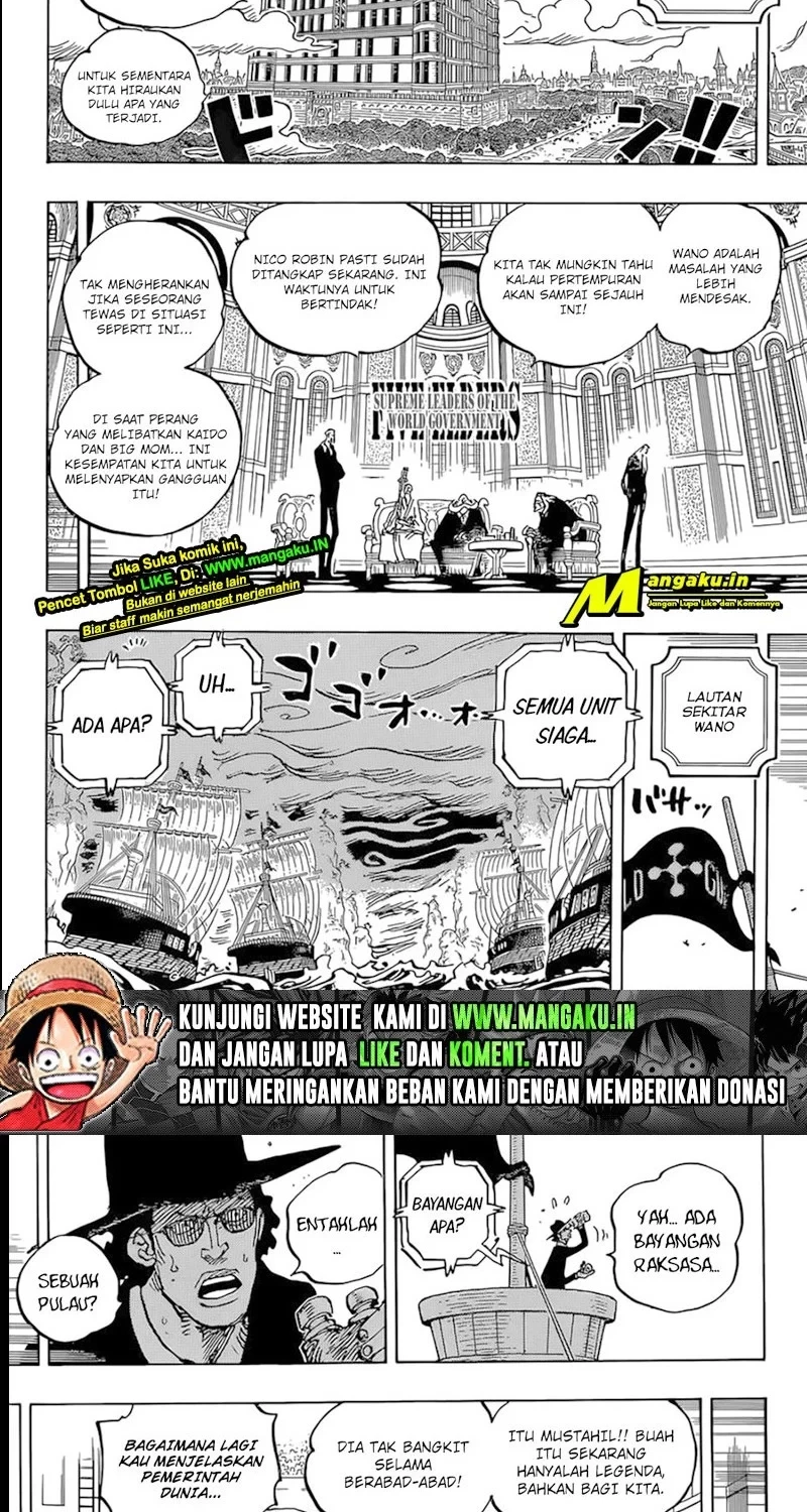 One Piece Chapter 1037 - halaman 10