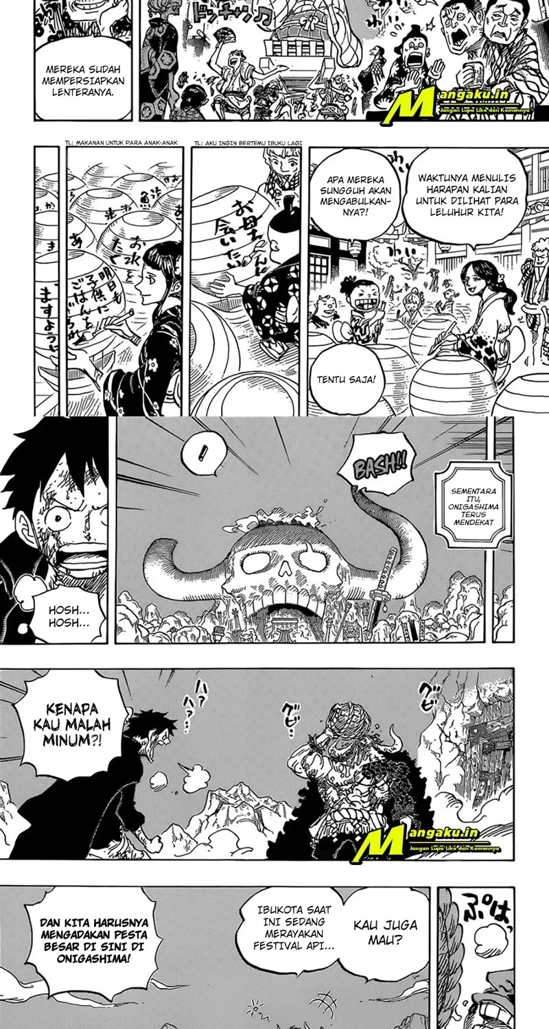 One Piece Chapter 1037 - halaman 2