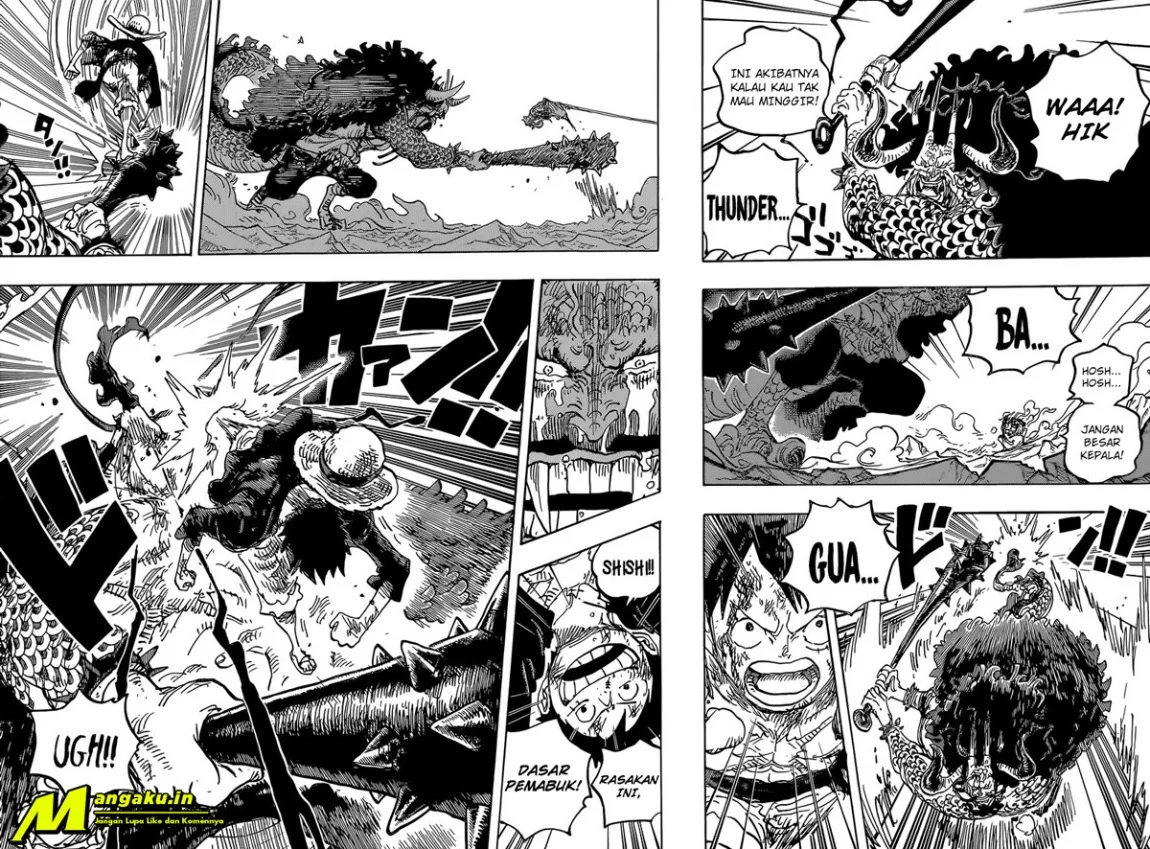 One Piece Chapter 1037 - halaman 6