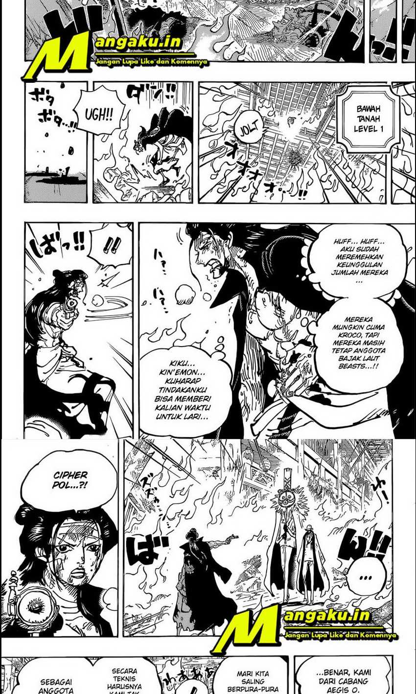 One Piece Chapter 1038 - halaman 6