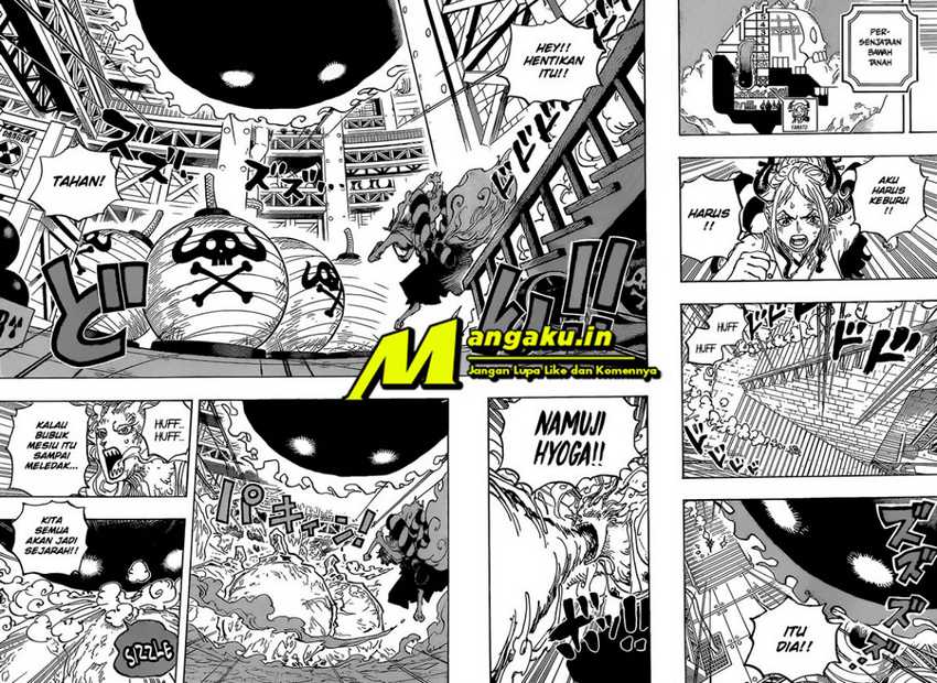 One Piece Chapter 1038 - halaman 8