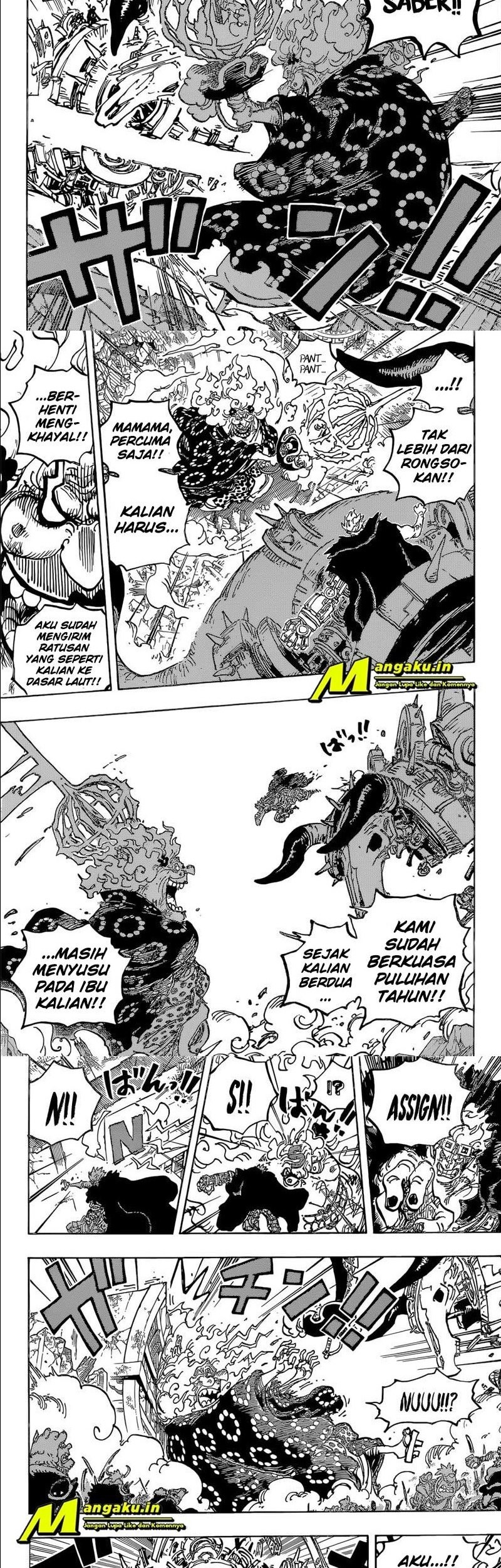 One Piece Chapter 1039 - halaman 5
