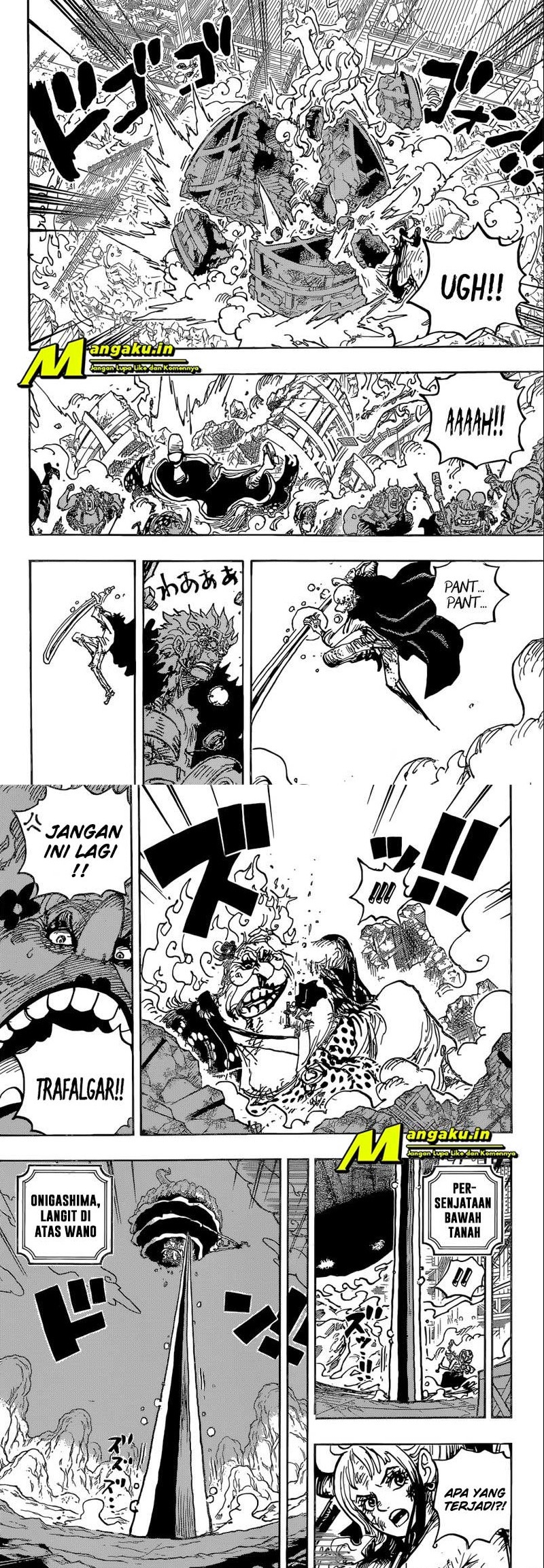 One Piece Chapter 1039 - halaman 8