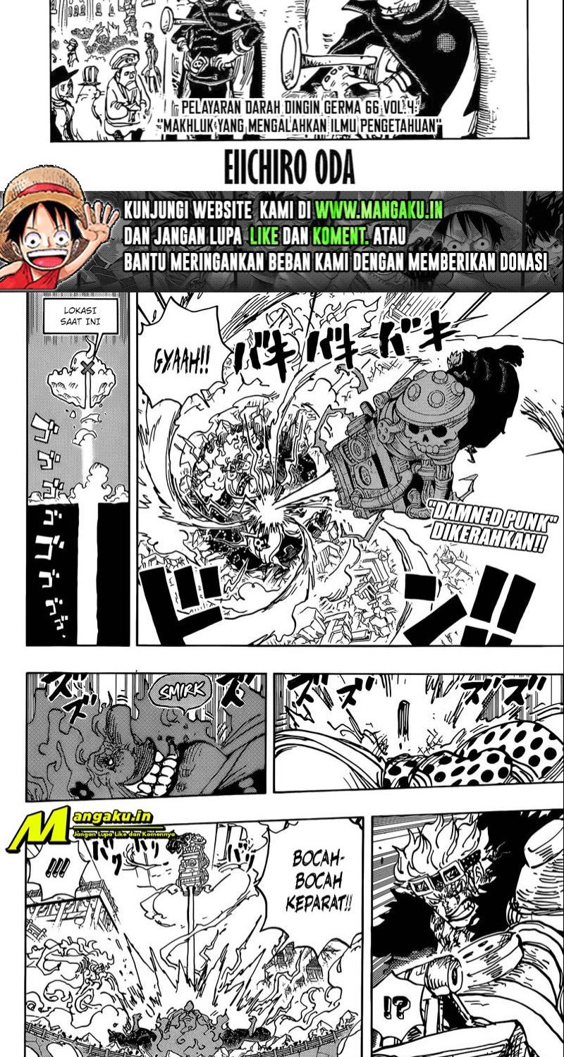 One Piece Chapter 1040 - halaman 2