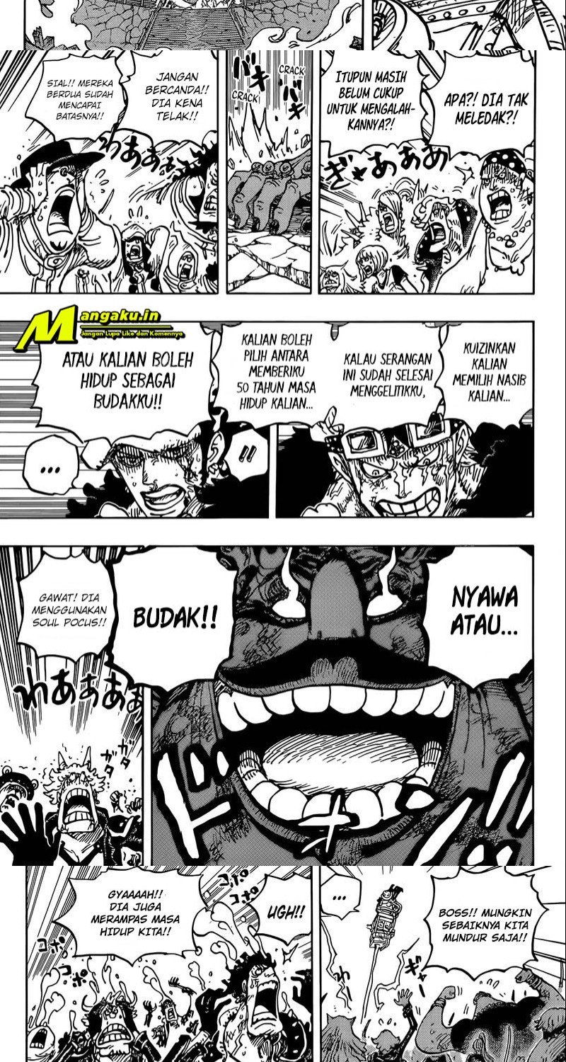One Piece Chapter 1040 - halaman 3