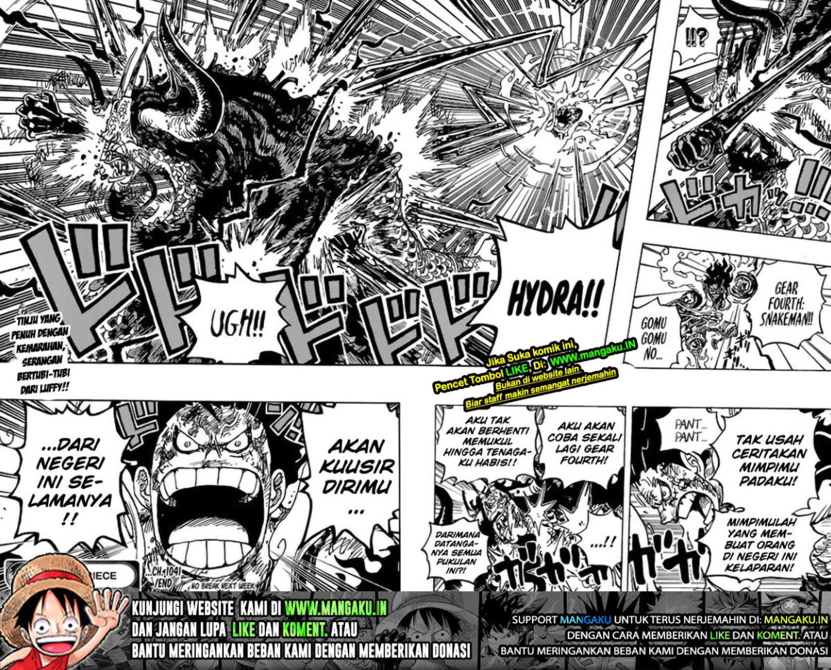 One Piece Chapter 1041 - halaman 19