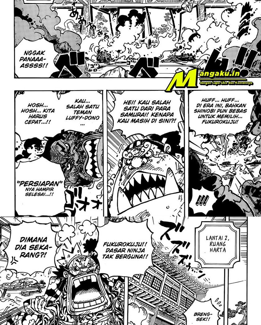 One Piece Chapter 1041 - halaman 6