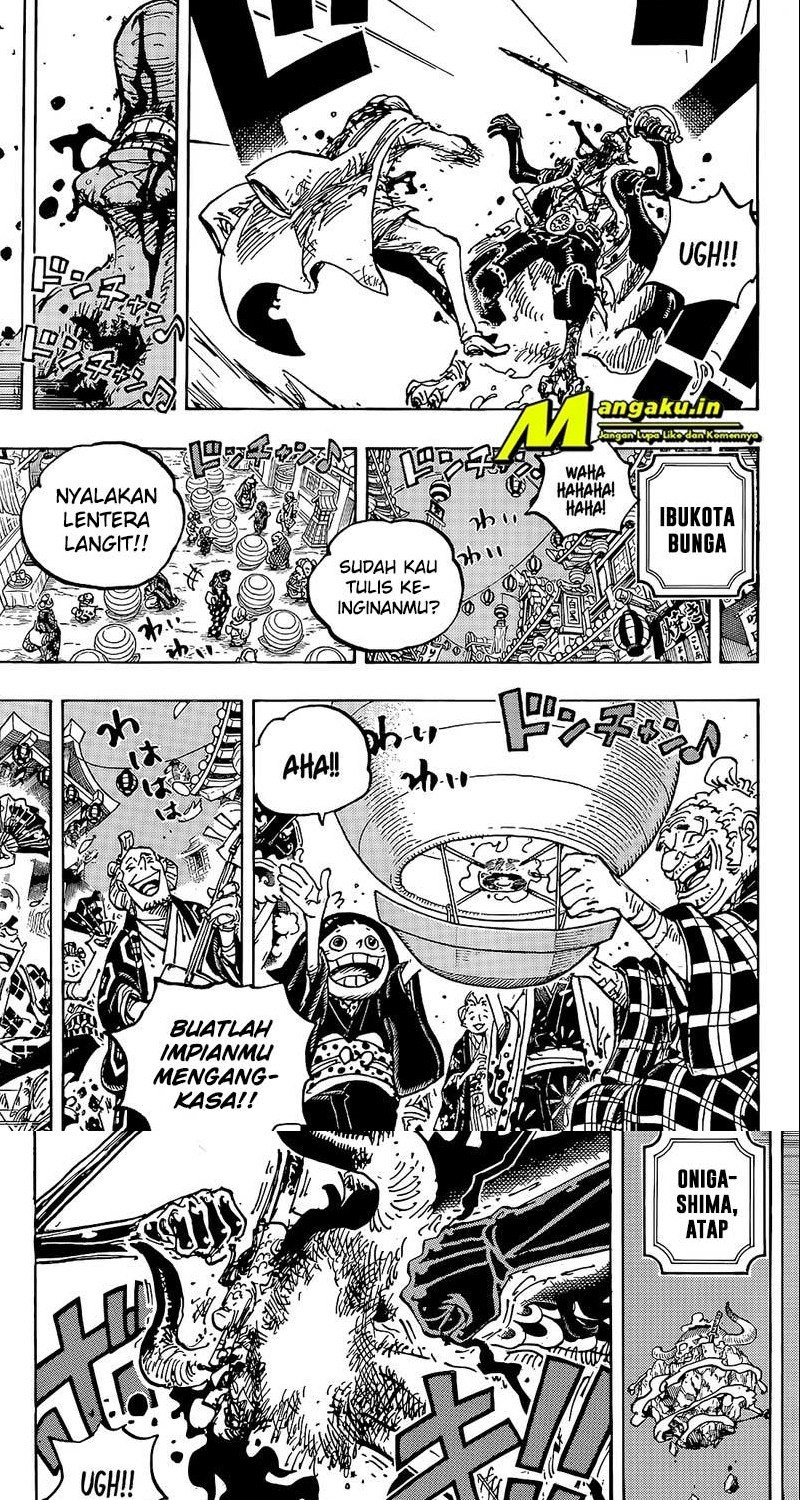 One Piece Chapter 1042 - halaman 3
