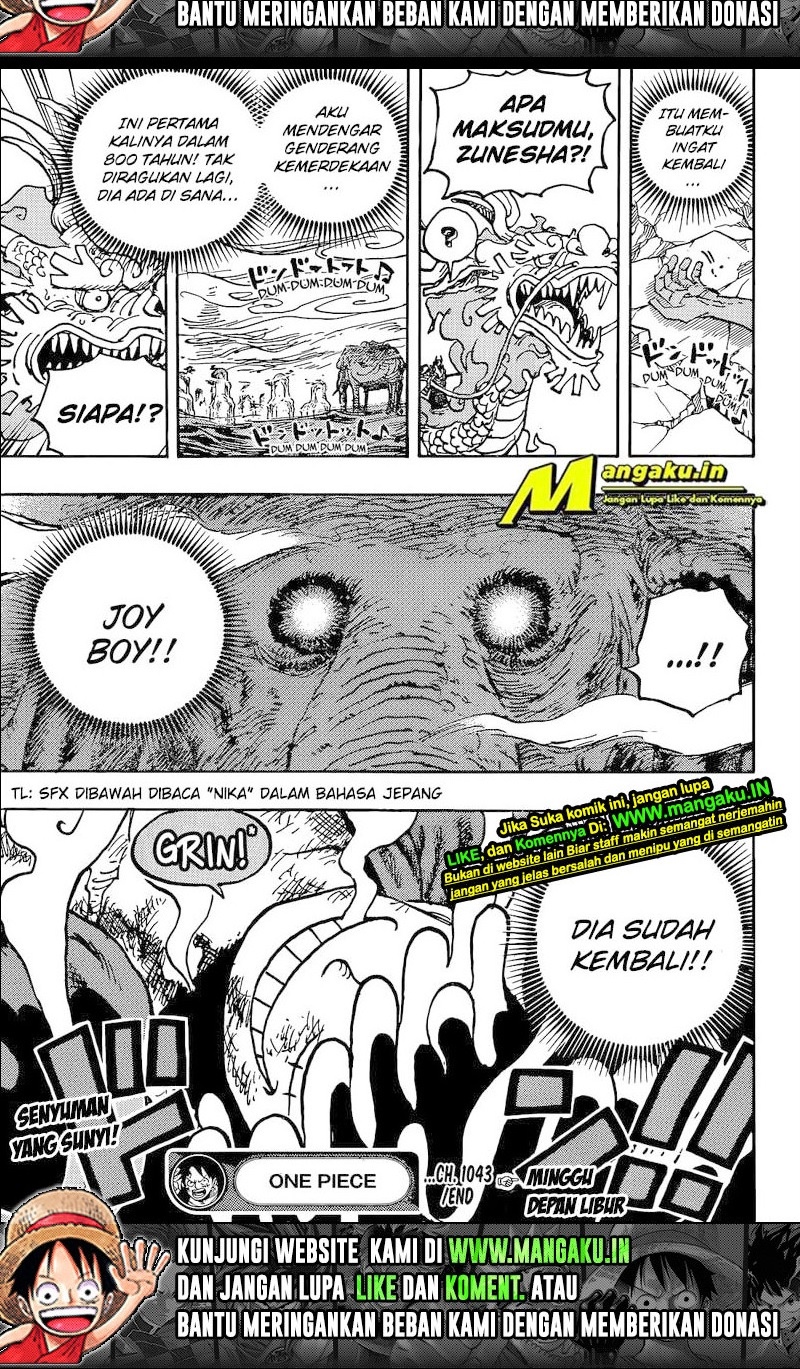 One Piece Chapter 1043 - halaman 10