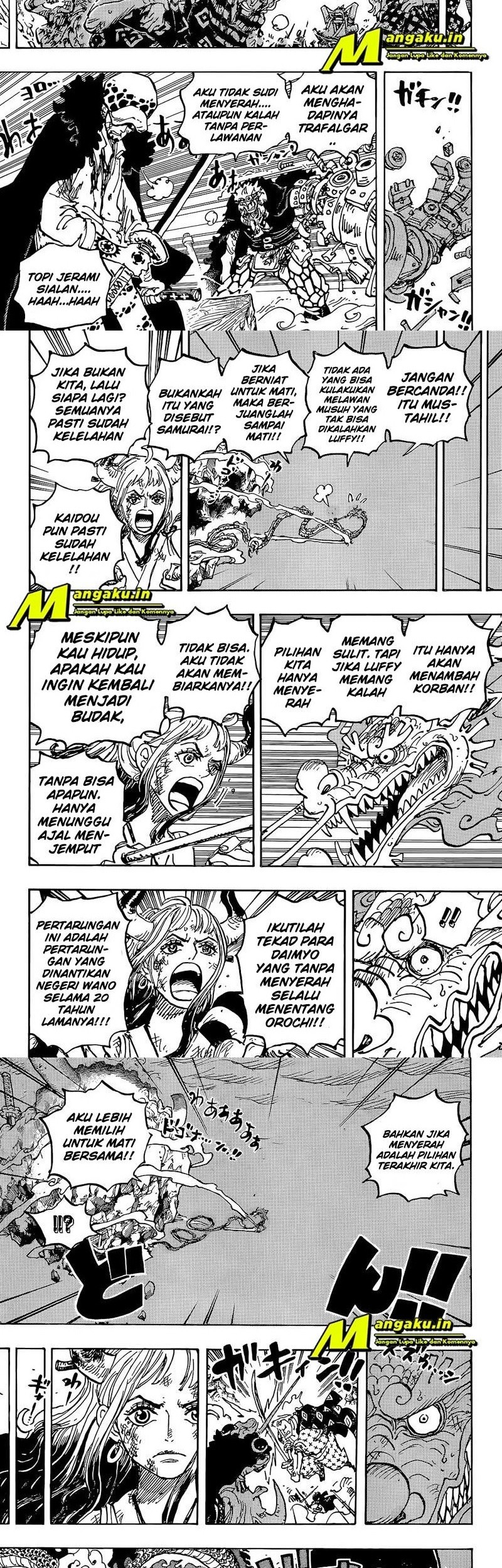 One Piece Chapter 1043 - halaman 8