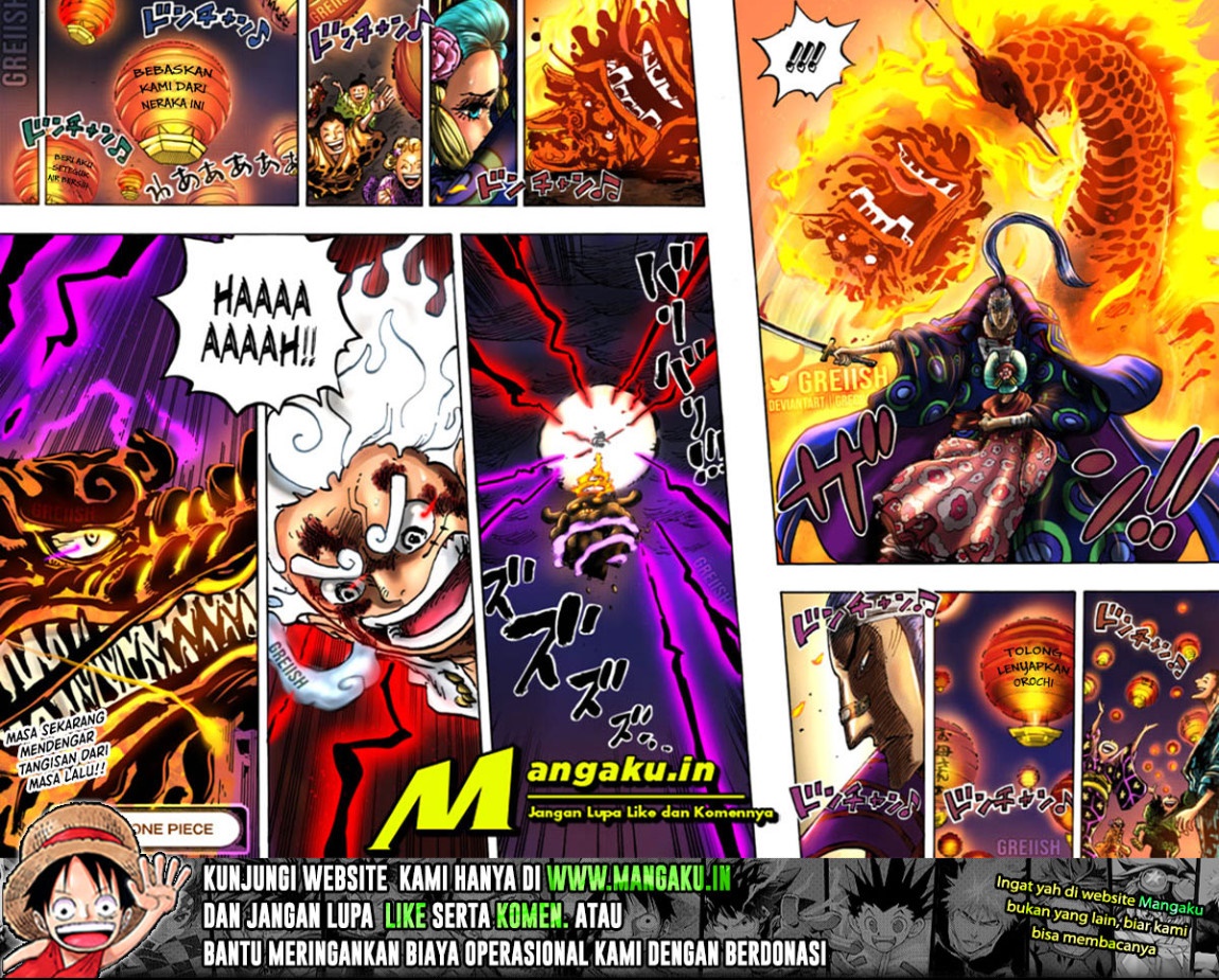 One Piece Chapter 1048 - halaman 8
