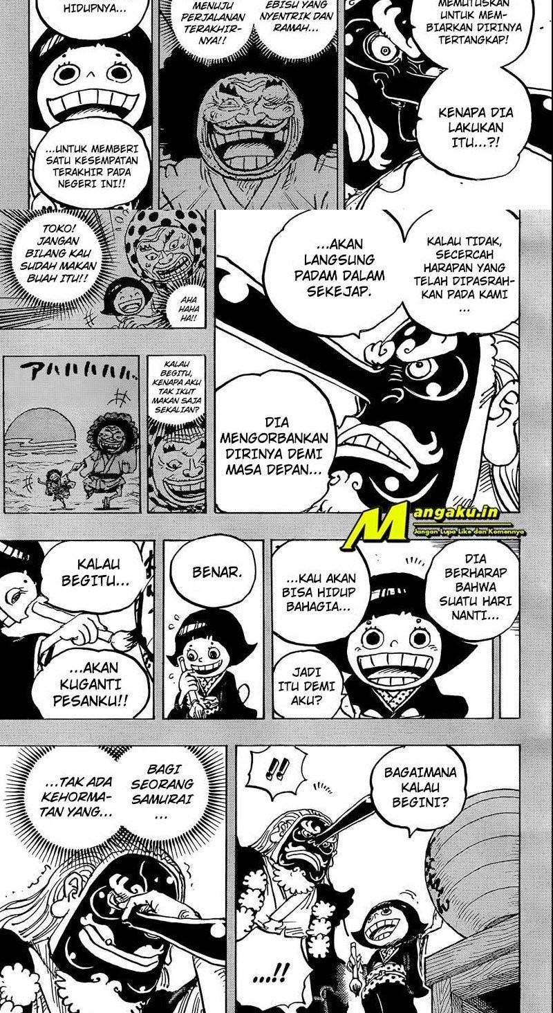 One Piece Chapter 1050 - halaman 3