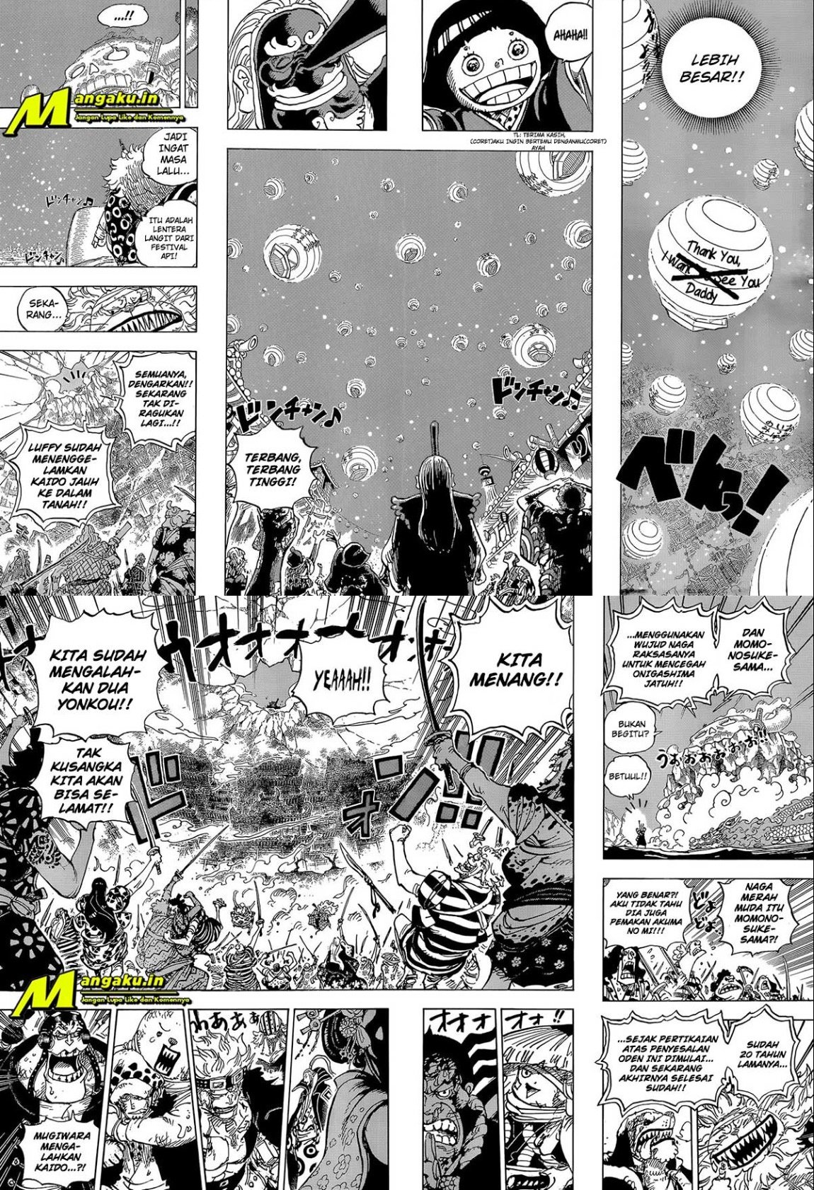 One Piece Chapter 1050 - halaman 4