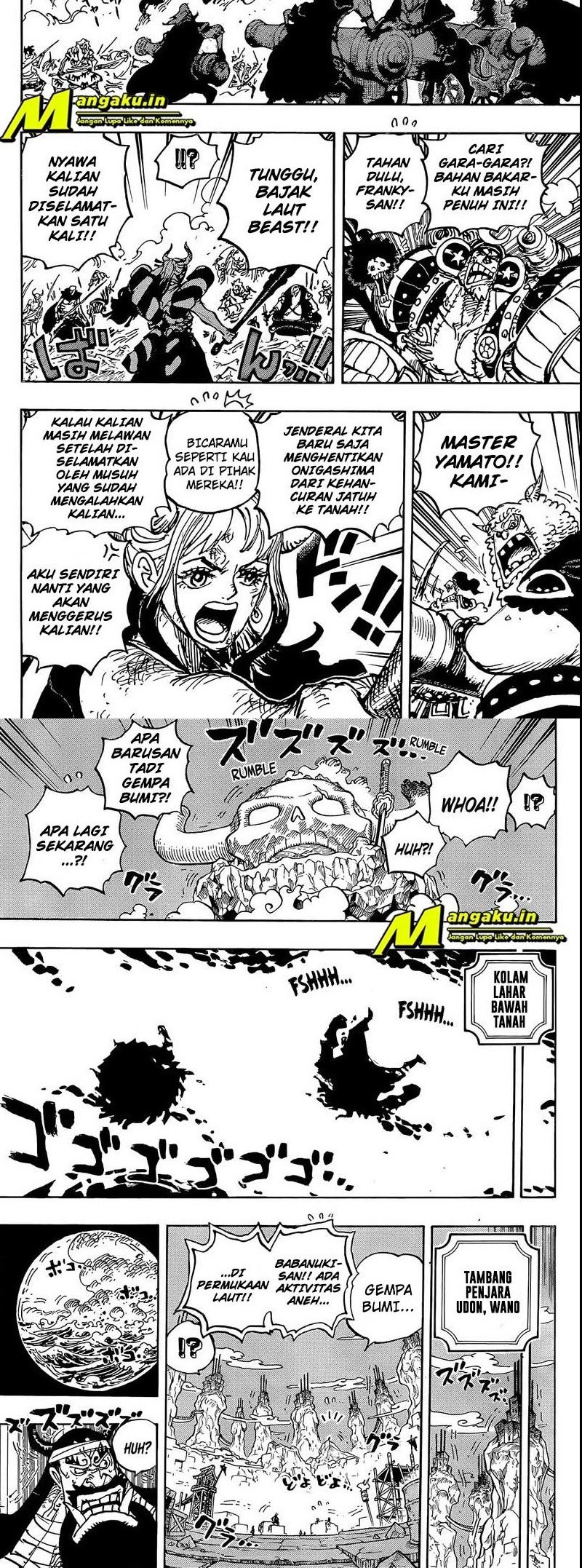 One Piece Chapter 1050 - halaman 6