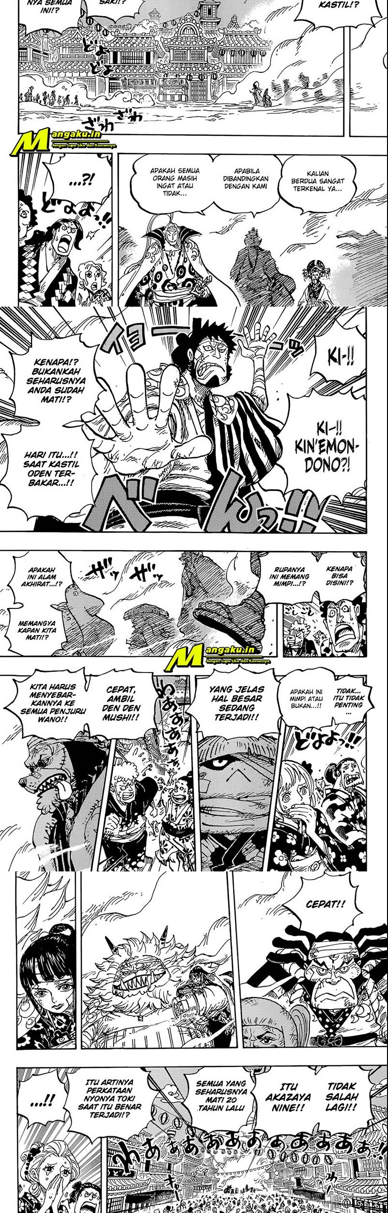 One Piece Chapter 1051 - halaman 2