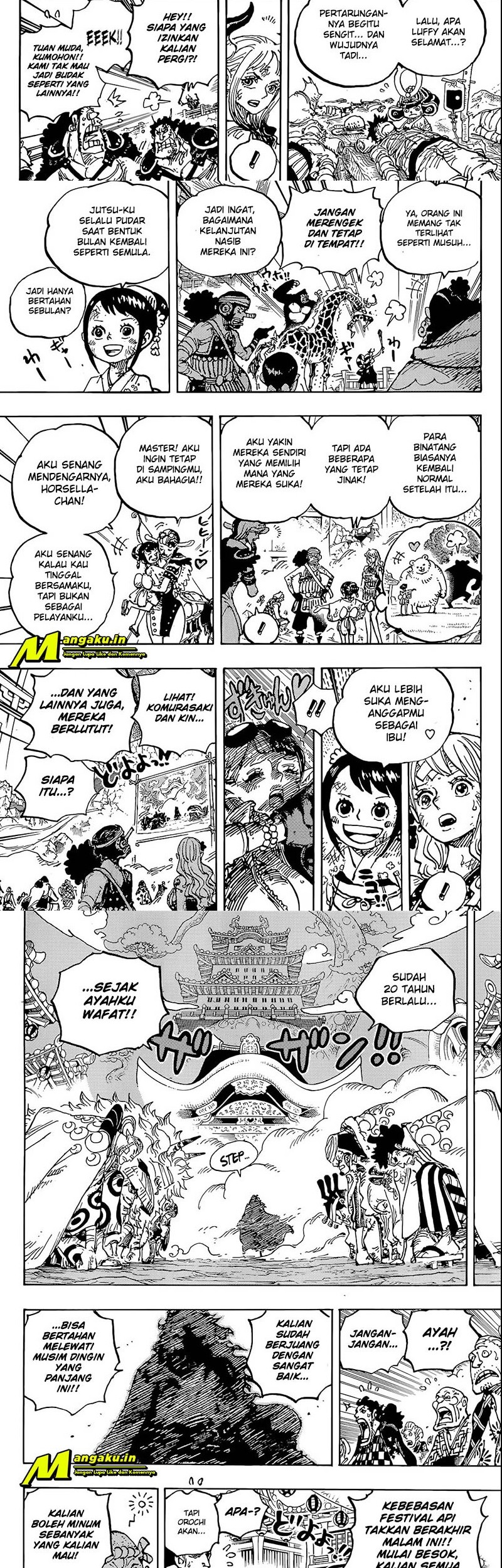 One Piece Chapter 1051 - halaman 4
