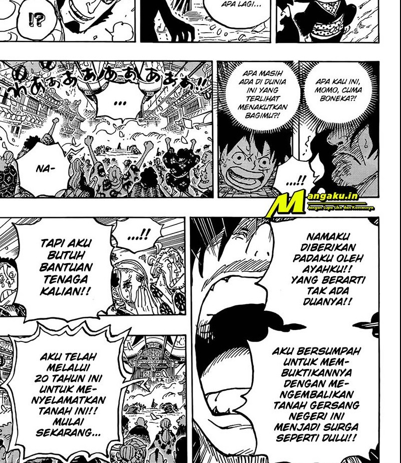 One Piece Chapter 1051 - halaman 7