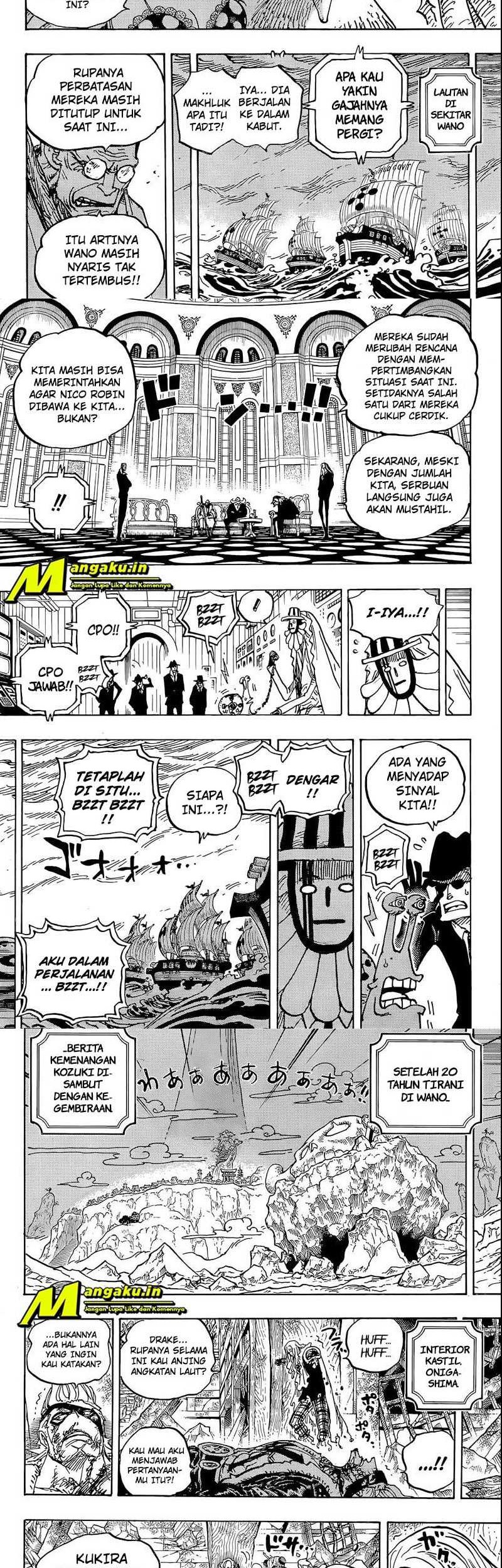 One Piece Chapter 1052 - halaman 2