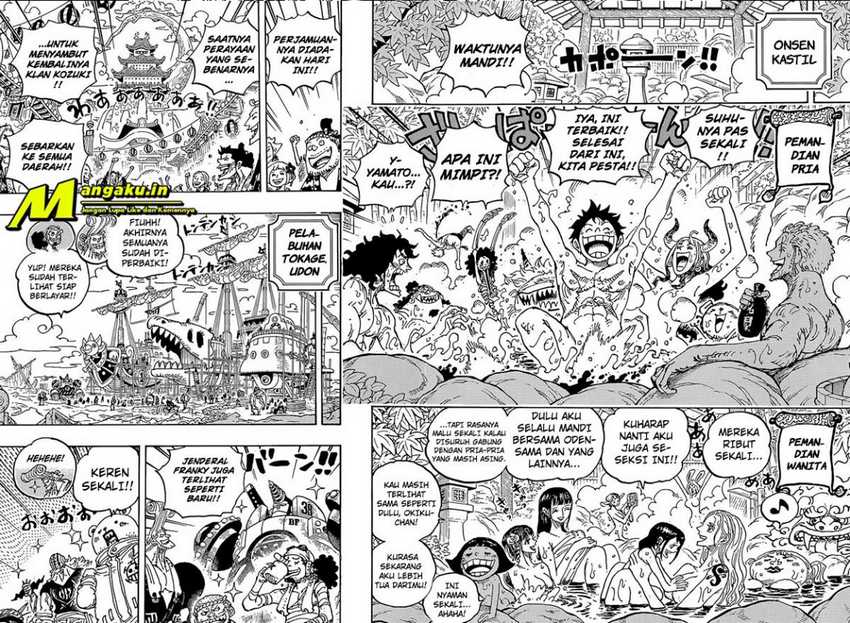 One Piece Chapter 1052 - halaman 8