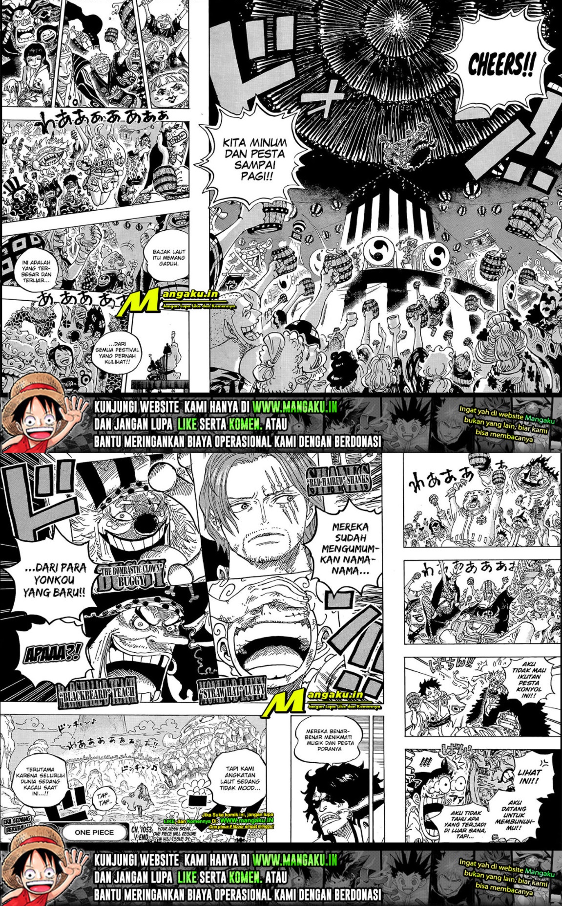 One Piece Chapter 1053 - halaman 10