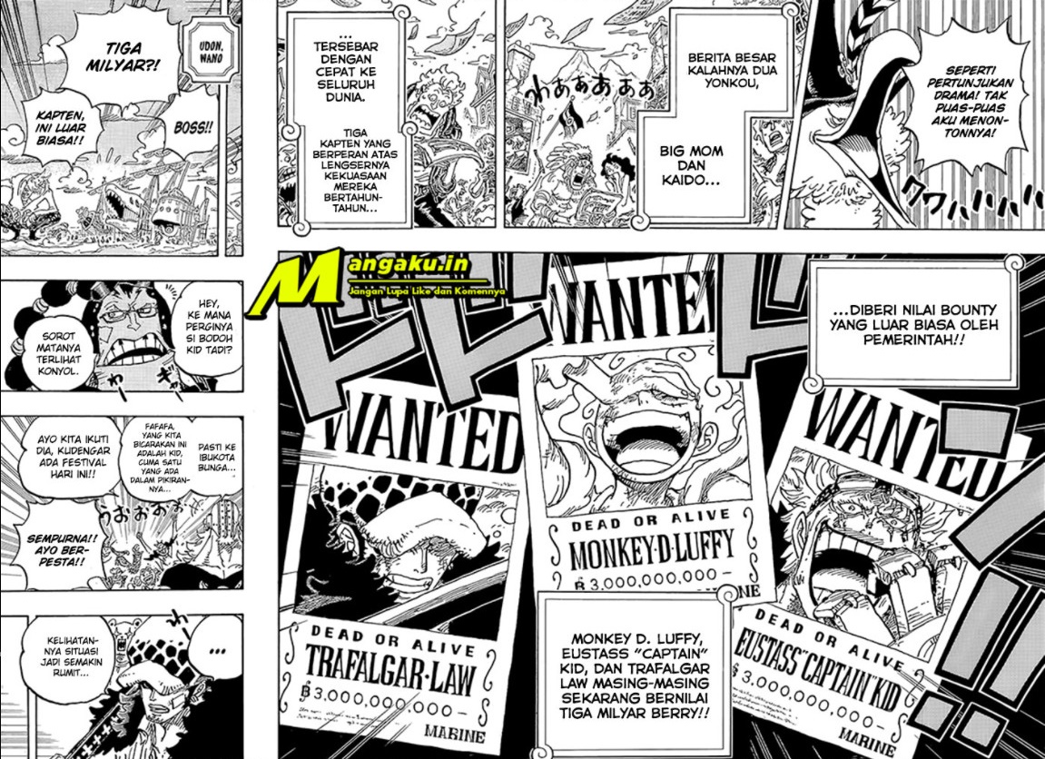 One Piece Chapter 1053 - halaman 4