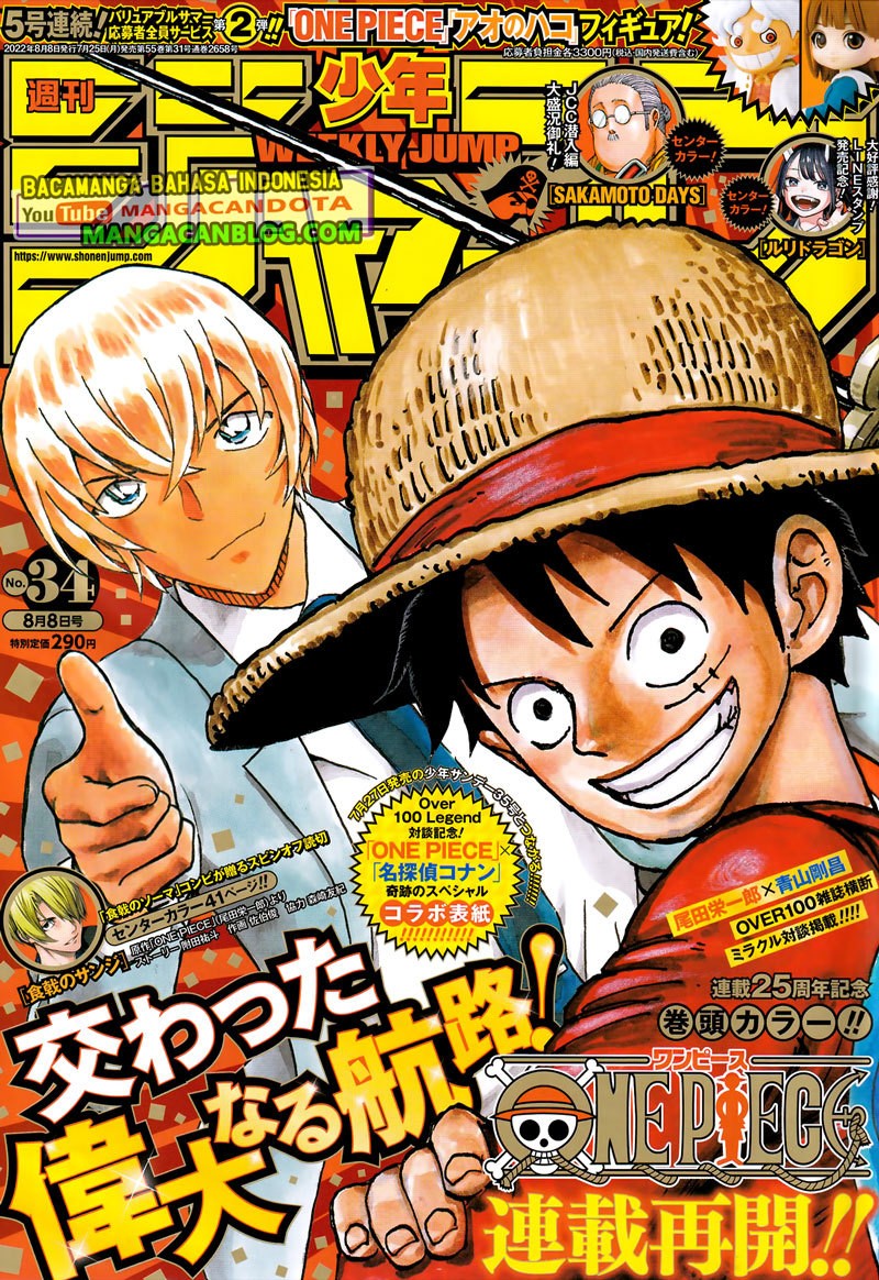 One Piece Chapter 1054 - halaman 1