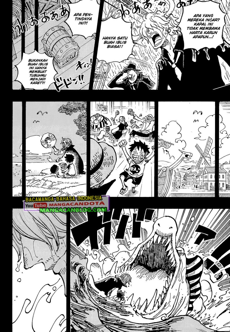 One Piece Chapter 1054 - halaman 10