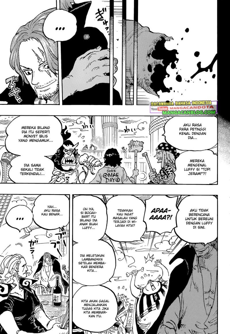One Piece Chapter 1054 - halaman 11