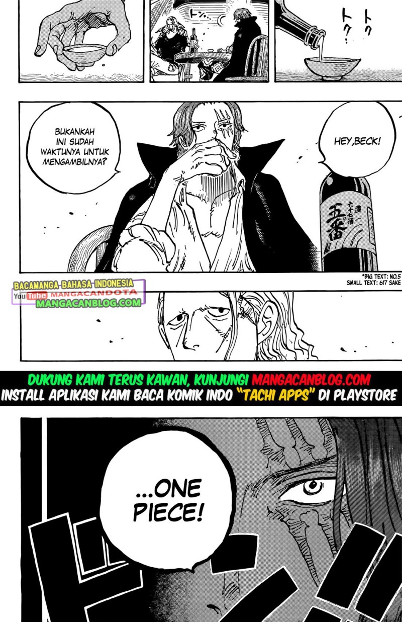 One Piece Chapter 1054 - halaman 12