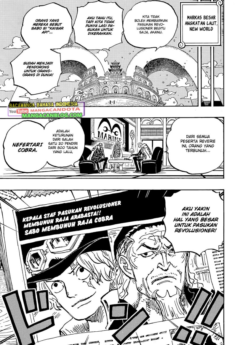 One Piece Chapter 1054 - halaman 13