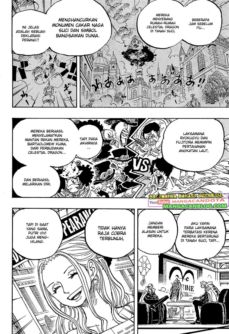 One Piece Chapter 1054 - halaman 14