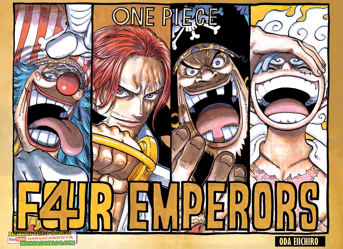 One Piece Chapter 1054 - halaman 2