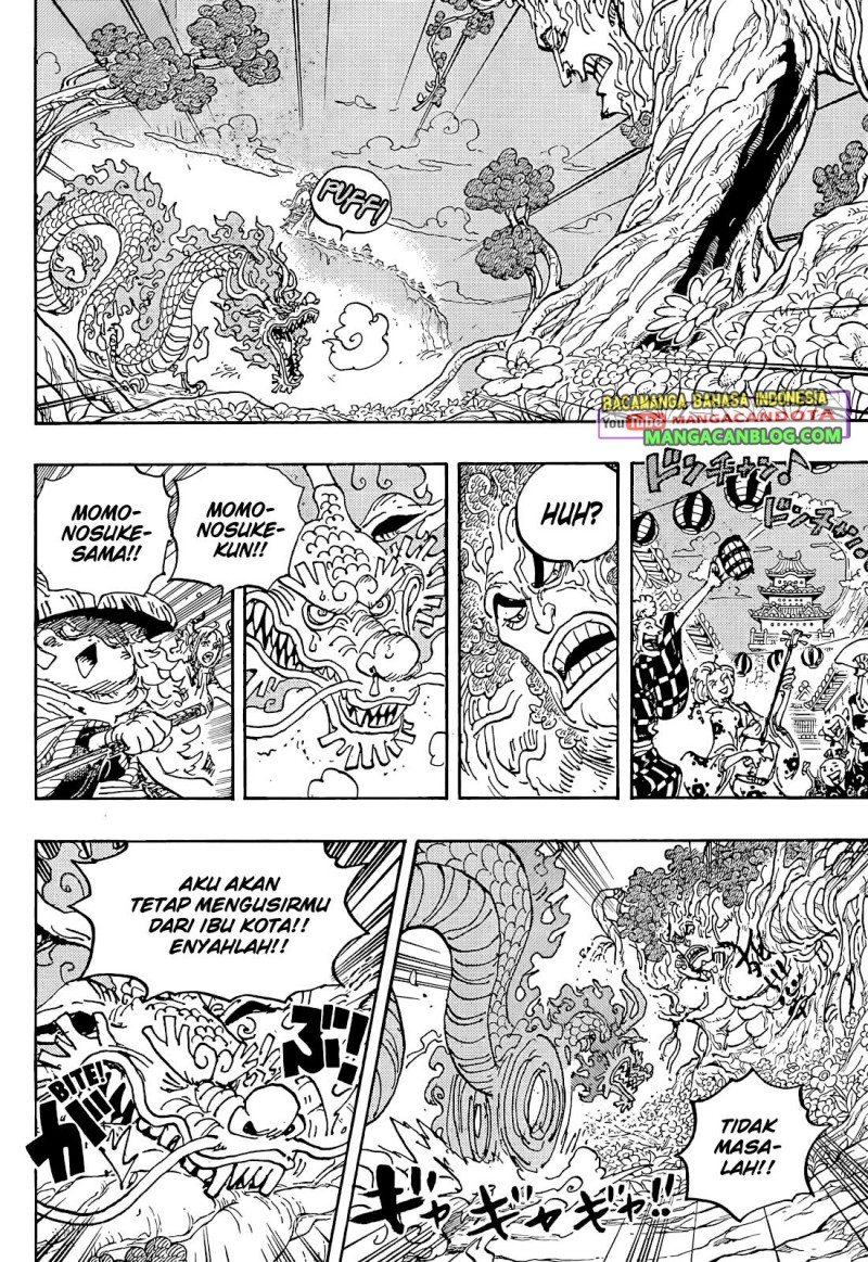 One Piece Chapter 1054 - halaman 6