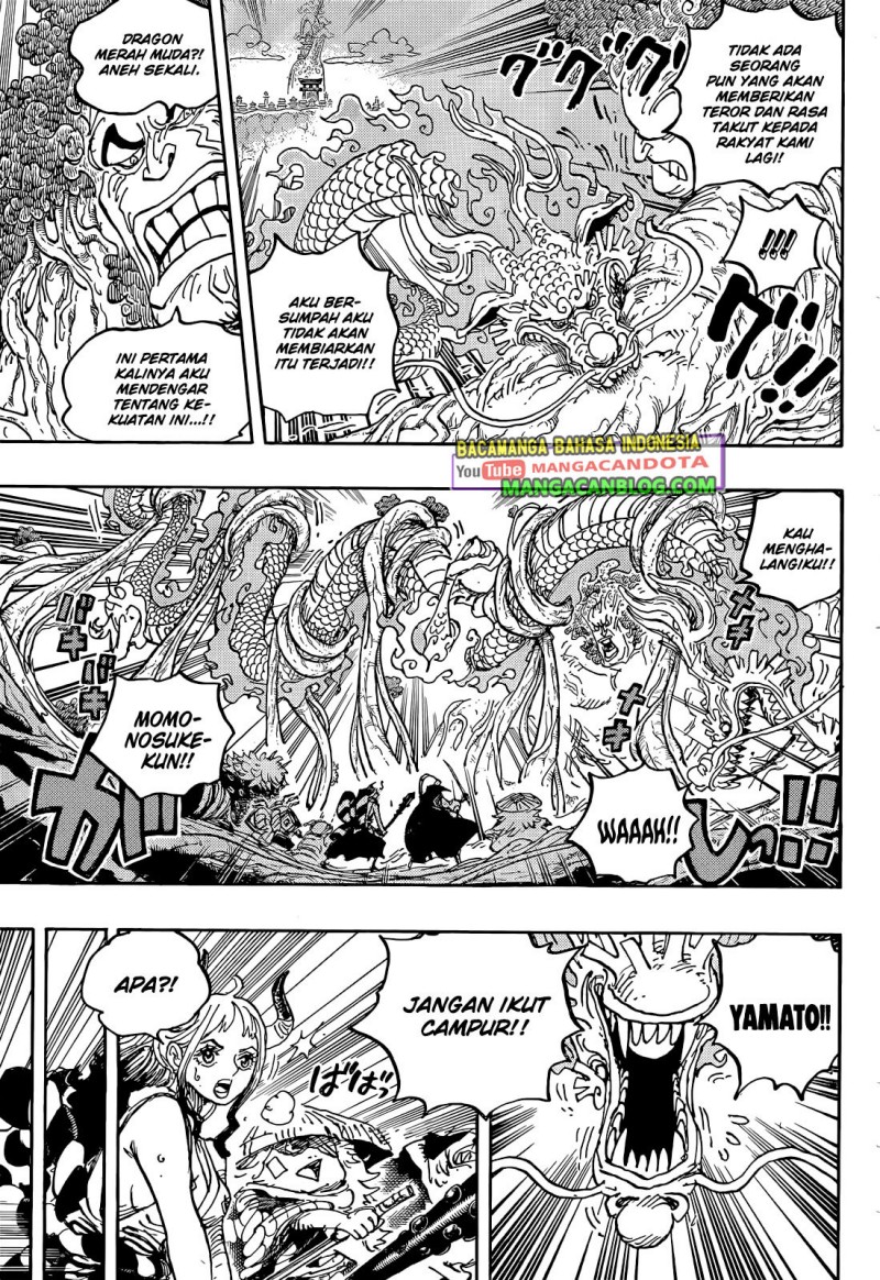 One Piece Chapter 1054 - halaman 7