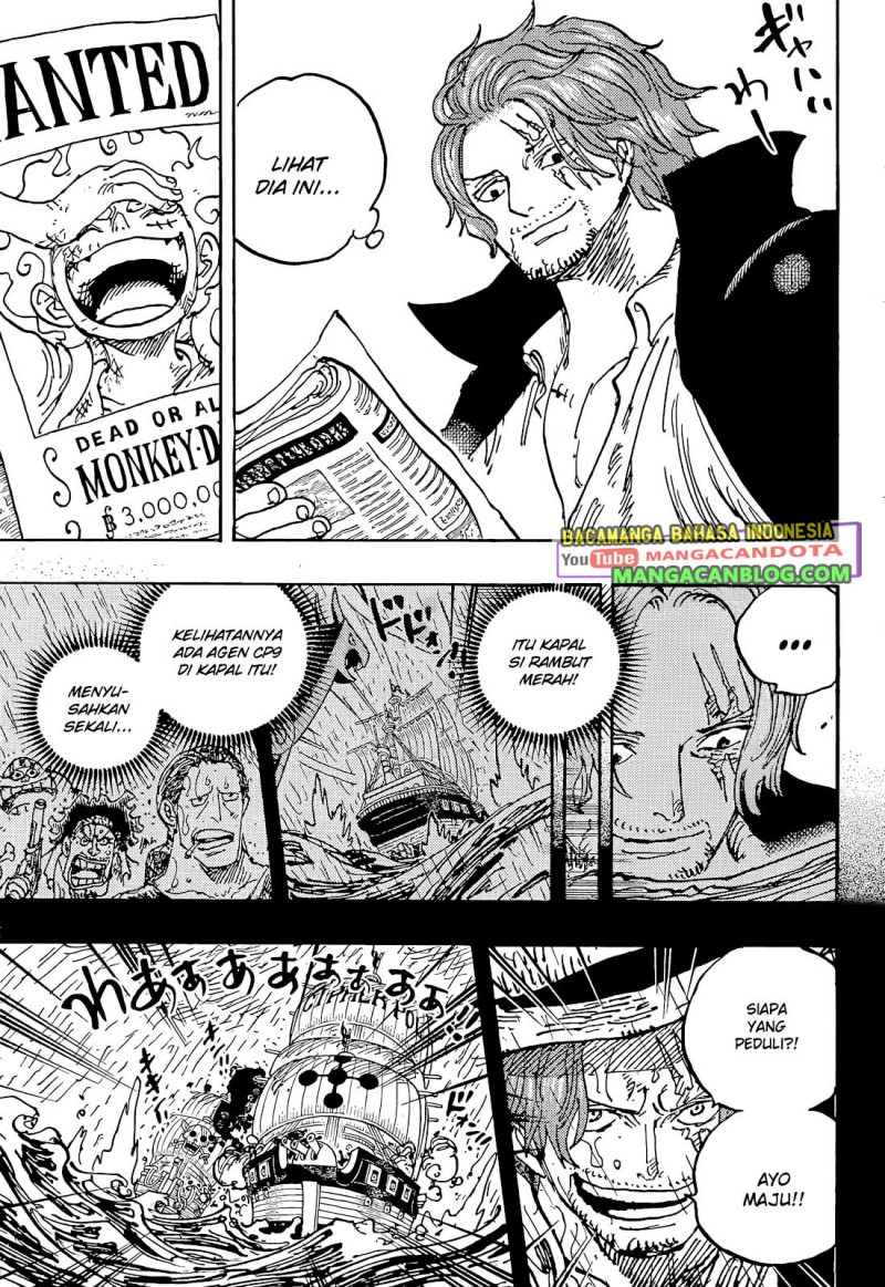 One Piece Chapter 1054 - halaman 9