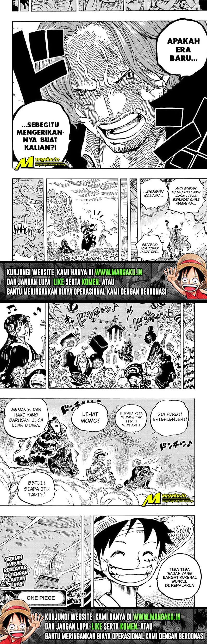 One Piece Chapter 1055 - halaman 11