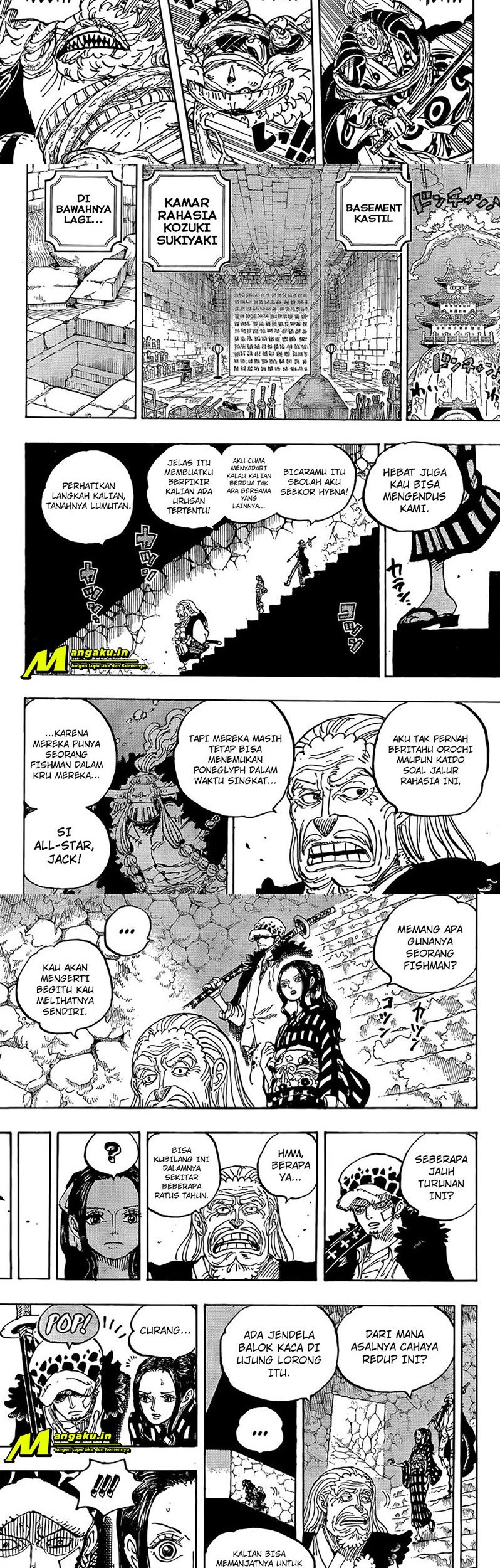 One Piece Chapter 1055 - halaman 4