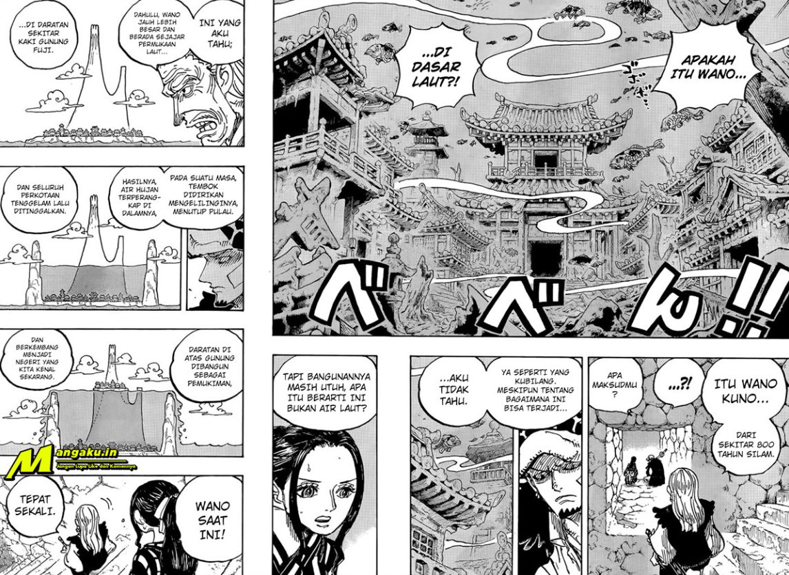 One Piece Chapter 1055 - halaman 6