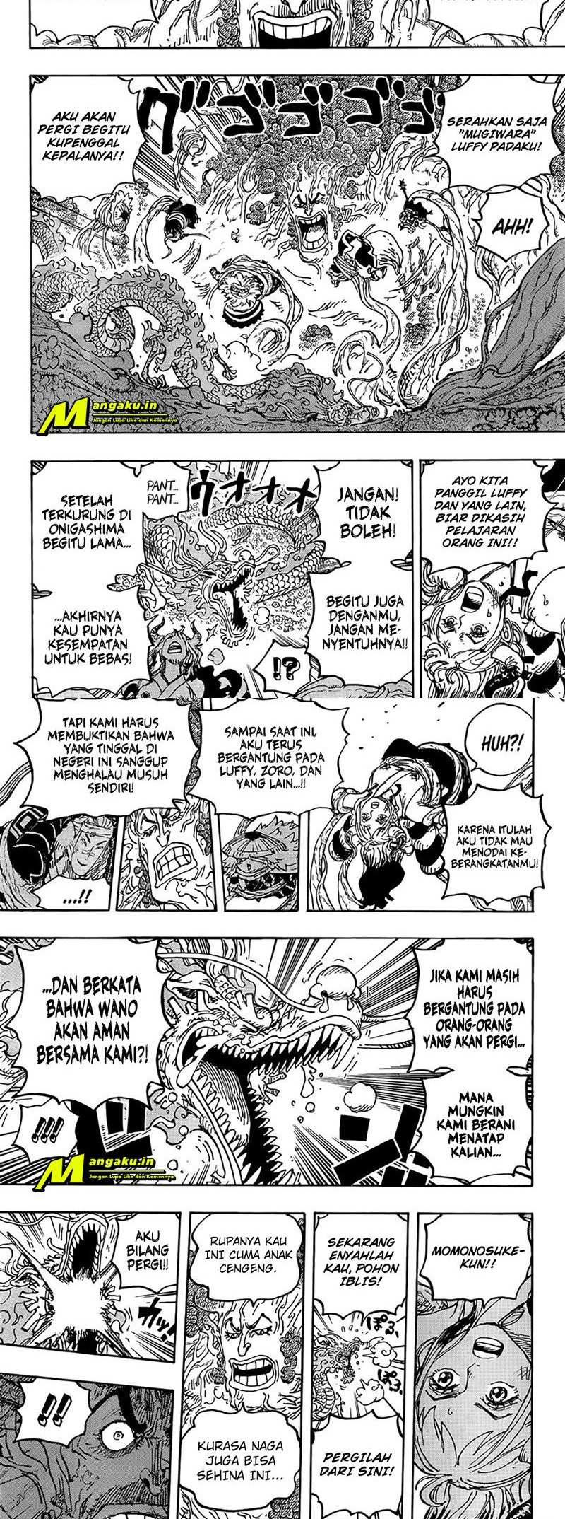 One Piece Chapter 1055 - halaman 8