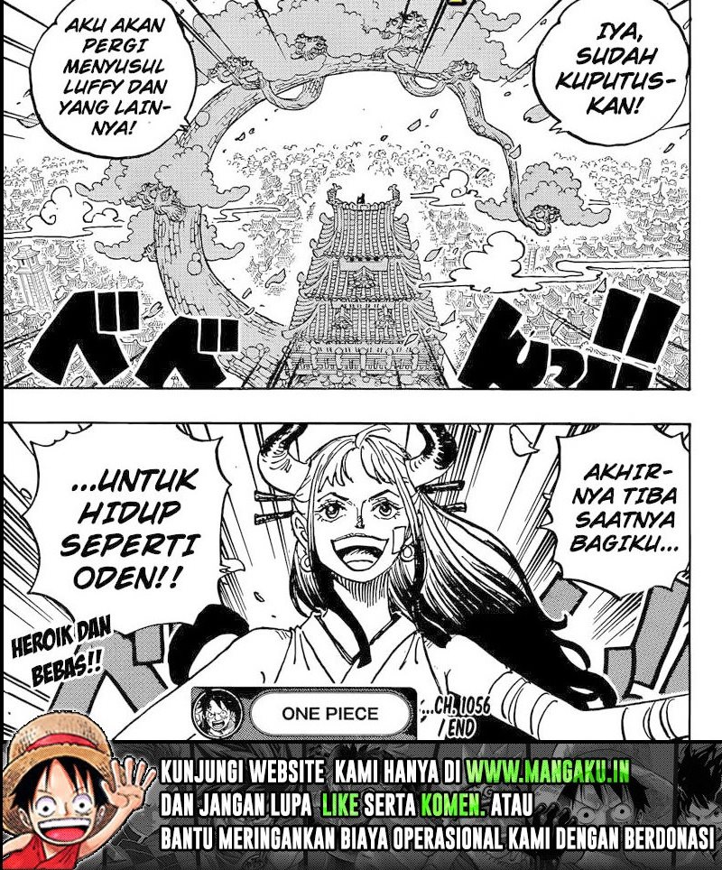 One Piece Chapter 1056 - halaman 11