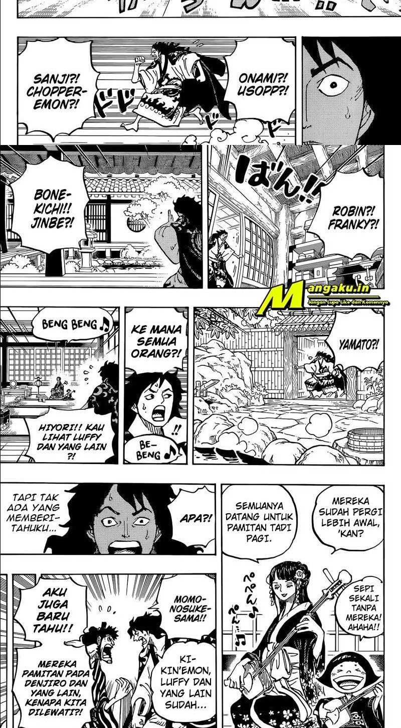One Piece Chapter 1056 - halaman 7